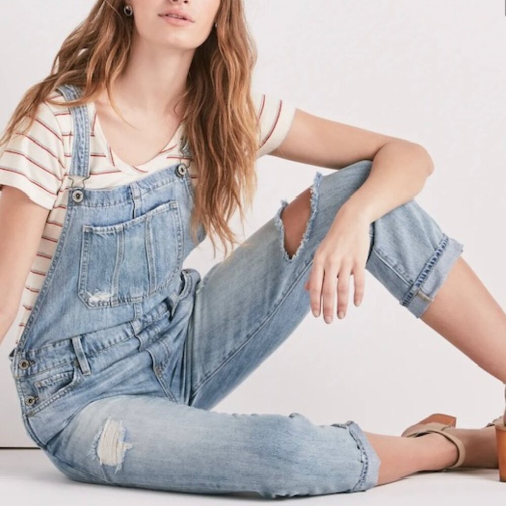 Lucky Brand Boyfriend Overall in Amherst Size Small